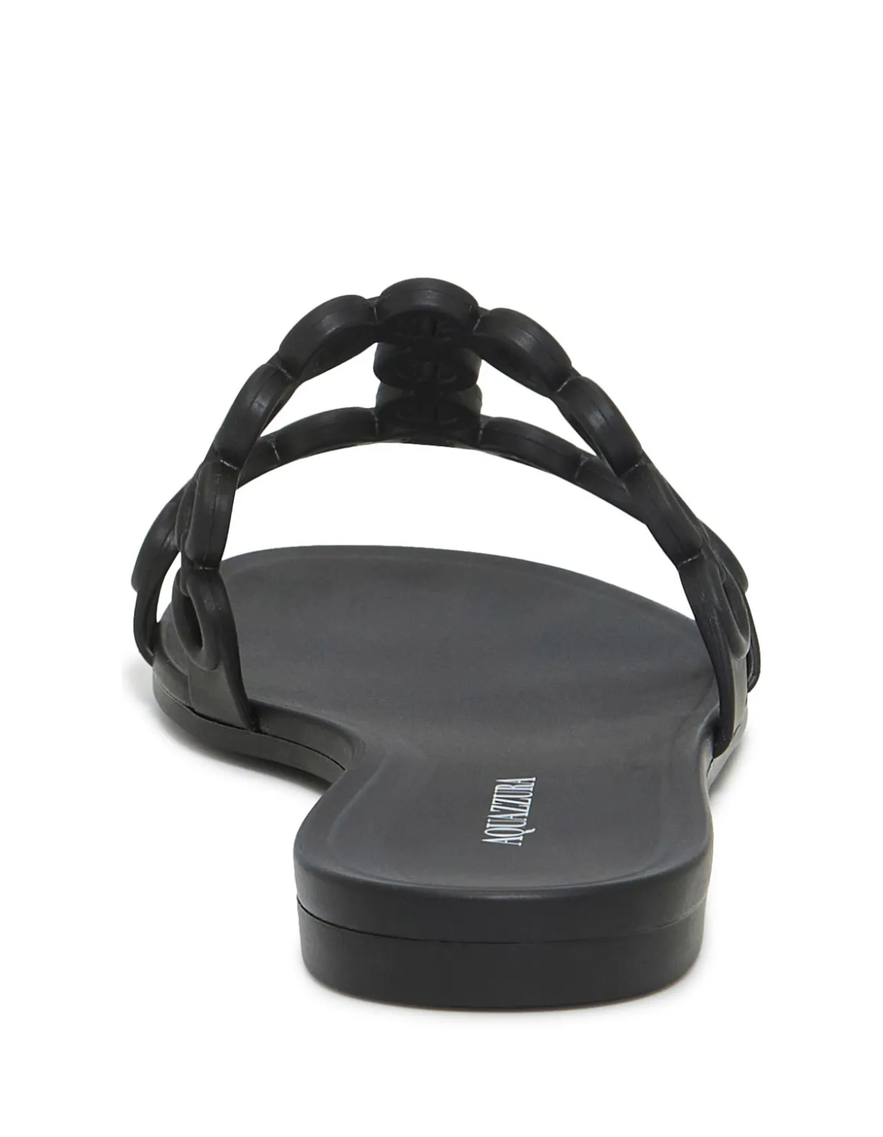 Infinity Chain Jelly Sandal Flat