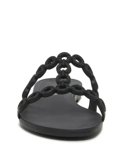 Infinity Chain Jelly Sandal Flat