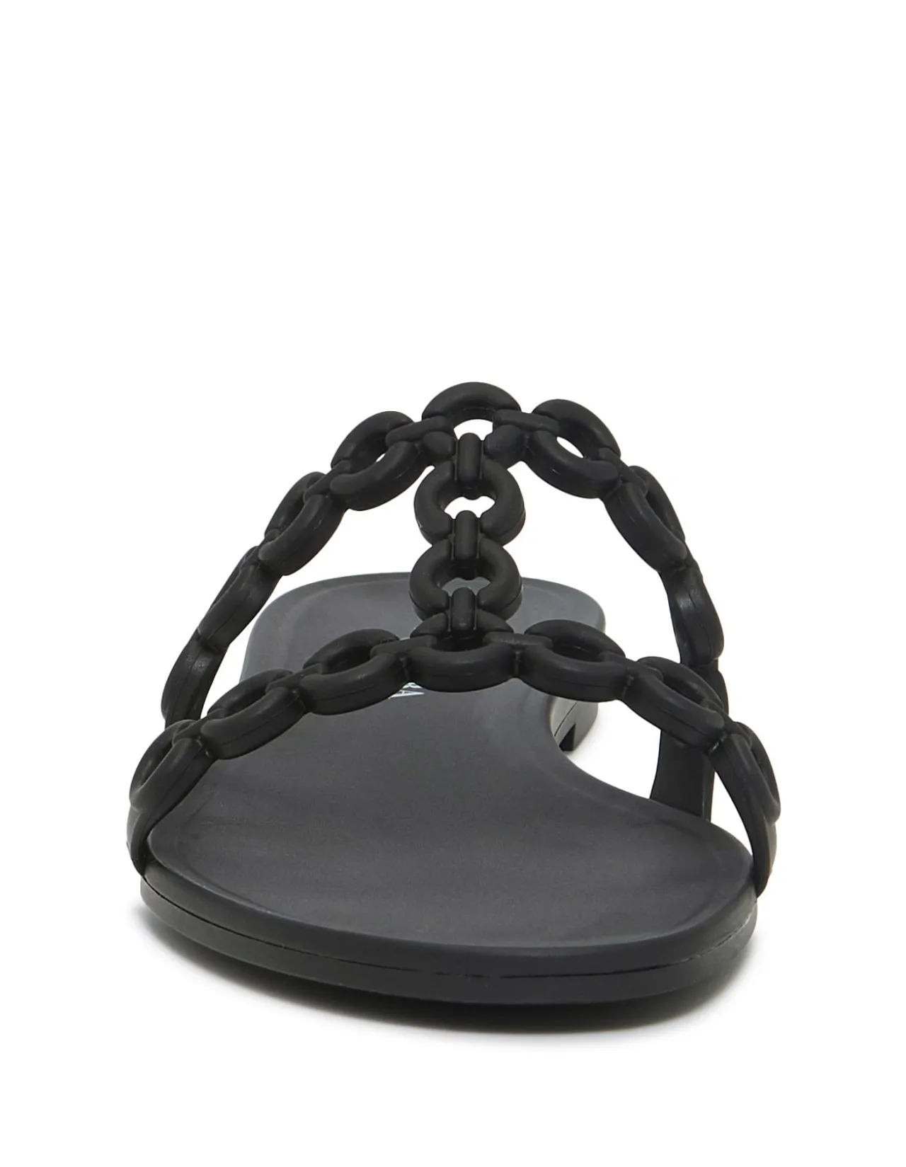 Infinity Chain Jelly Sandal Flat