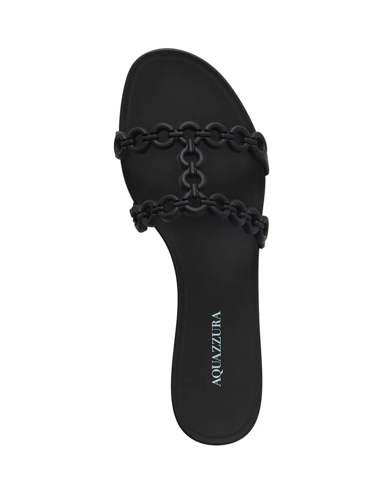 Infinity Chain Jelly Sandal Flat