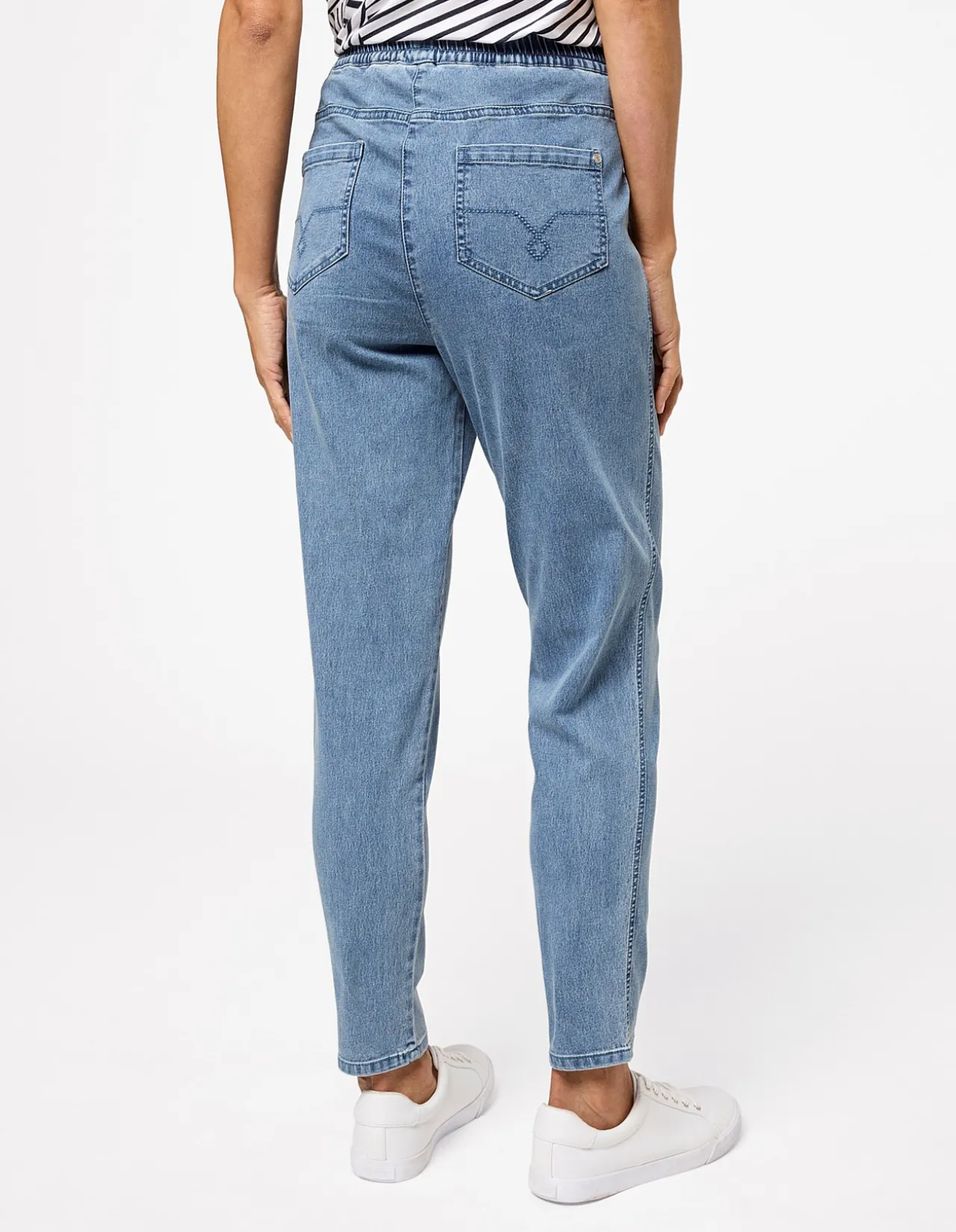Intense Denim Short Length Pant