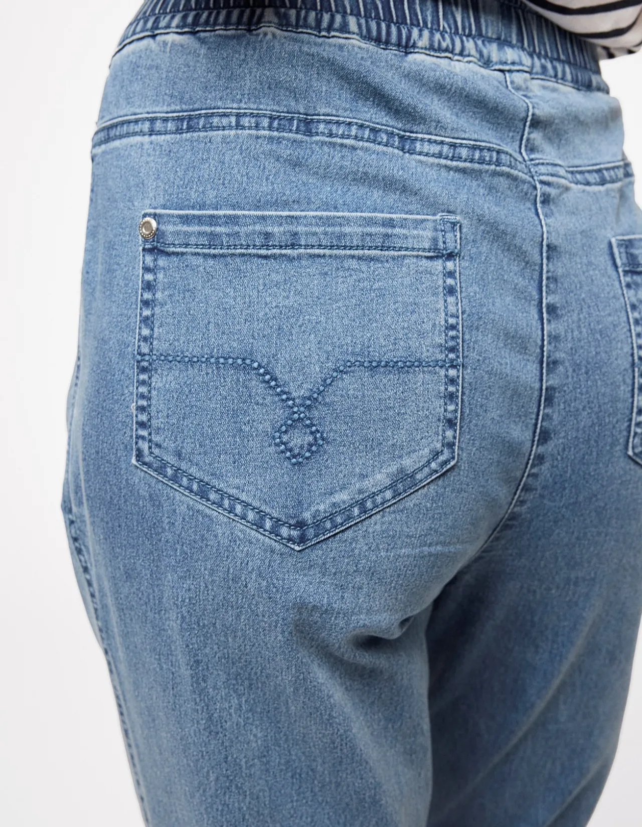 Intense Denim Short Length Pant