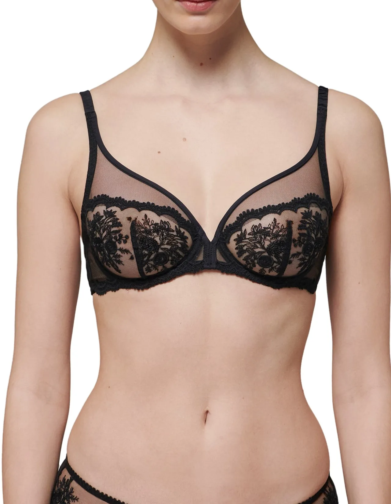 INTRIGUE FULL CUP PLUNGE BRA