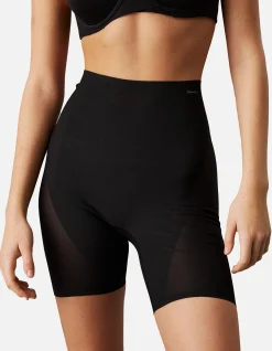 INVISIBLES FASHION MESH MID THIGH SHORT