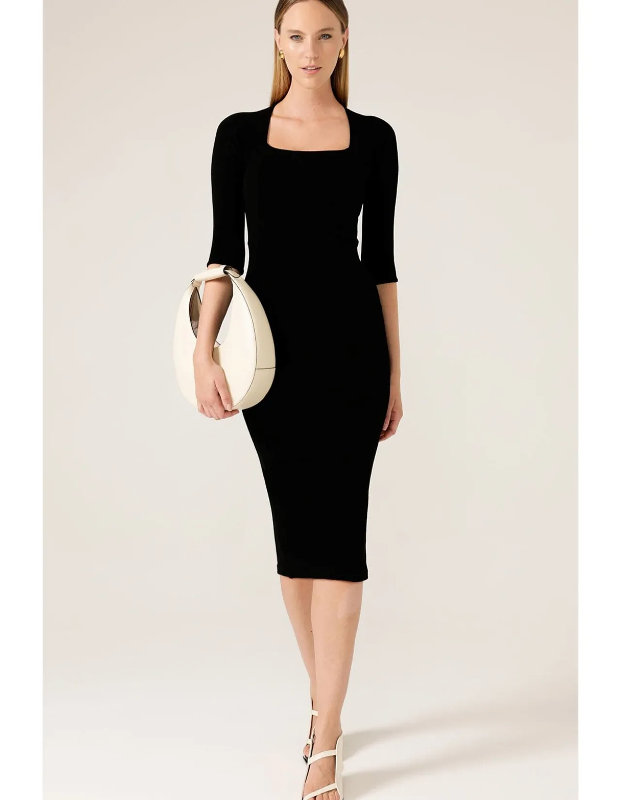 IRIS DRESS 3/4 SLEEVE