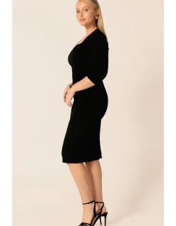 IRIS DRESS 3/4 SLEEVE