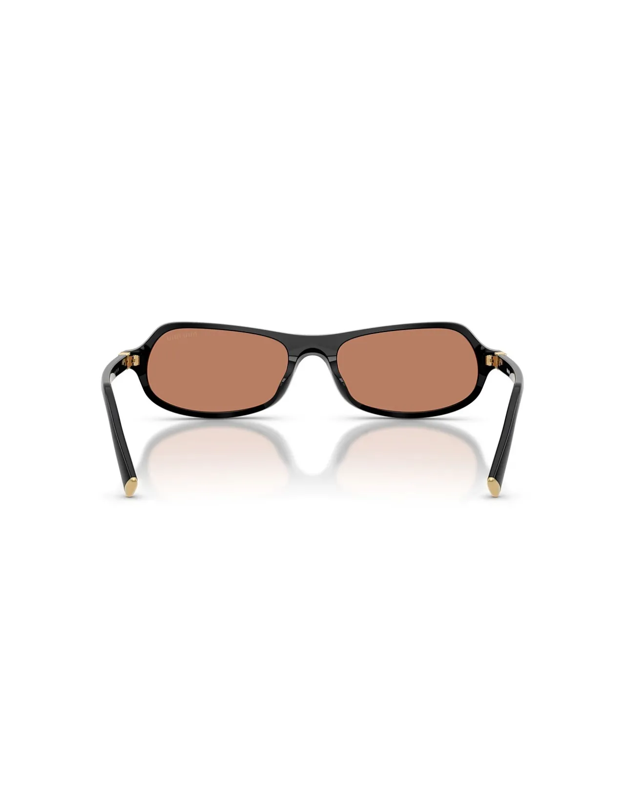 Irregular BLACK BROWN Sunglasses