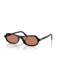 Irregular BLACK BROWN Sunglasses
