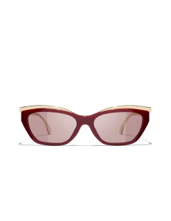 Irregular BORDEAUX LIGHT BROWN Sunglasses