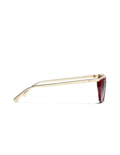 Irregular BORDEAUX LIGHT BROWN Sunglasses
