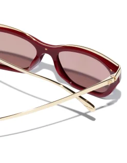 Irregular BORDEAUX LIGHT BROWN Sunglasses