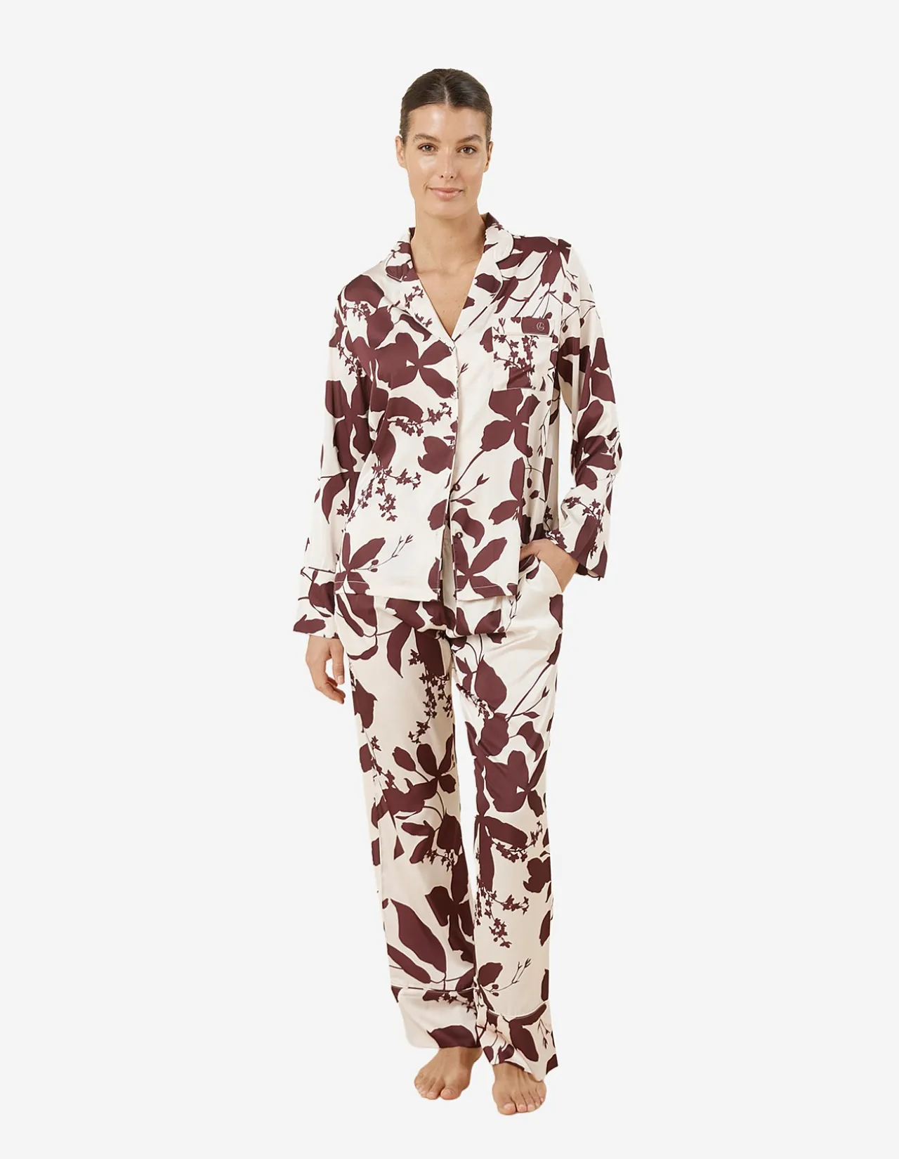 IVY SILKY SATIN PJ SET