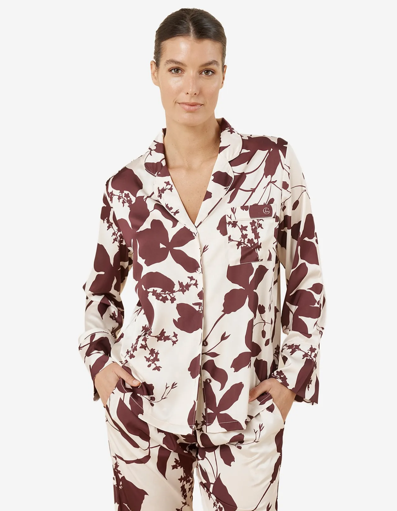 IVY SILKY SATIN PJ SET