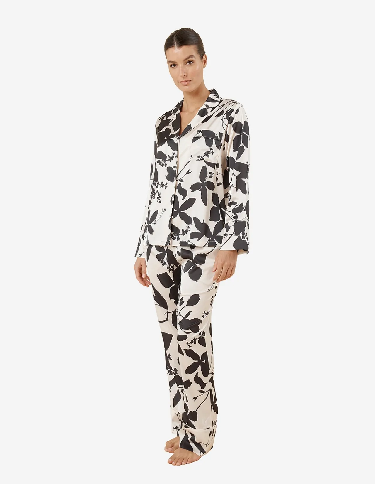 IVY SILKY SATIN PJ SET