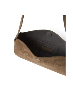 IZLEY Moss Suede Shoulder Bag