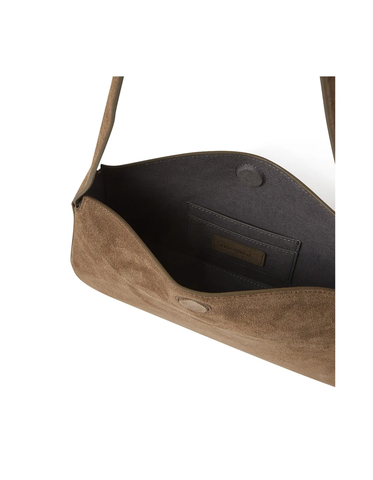 IZLEY Moss Suede Shoulder Bag