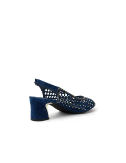 JACKEY DJ NAVY GOLD SUEDE JEWELS