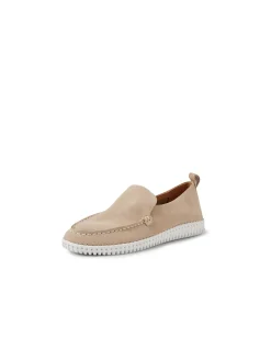 Jacko Pebble Suede Stitch Detail Loafers