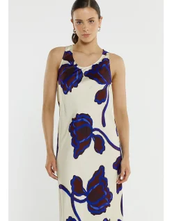 JADE SATIN SLIP DRESS