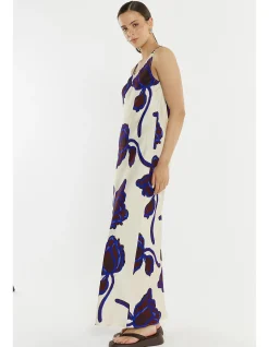 JADE SATIN SLIP DRESS