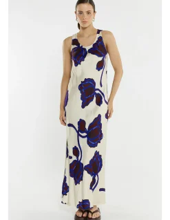JADE SATIN SLIP DRESS