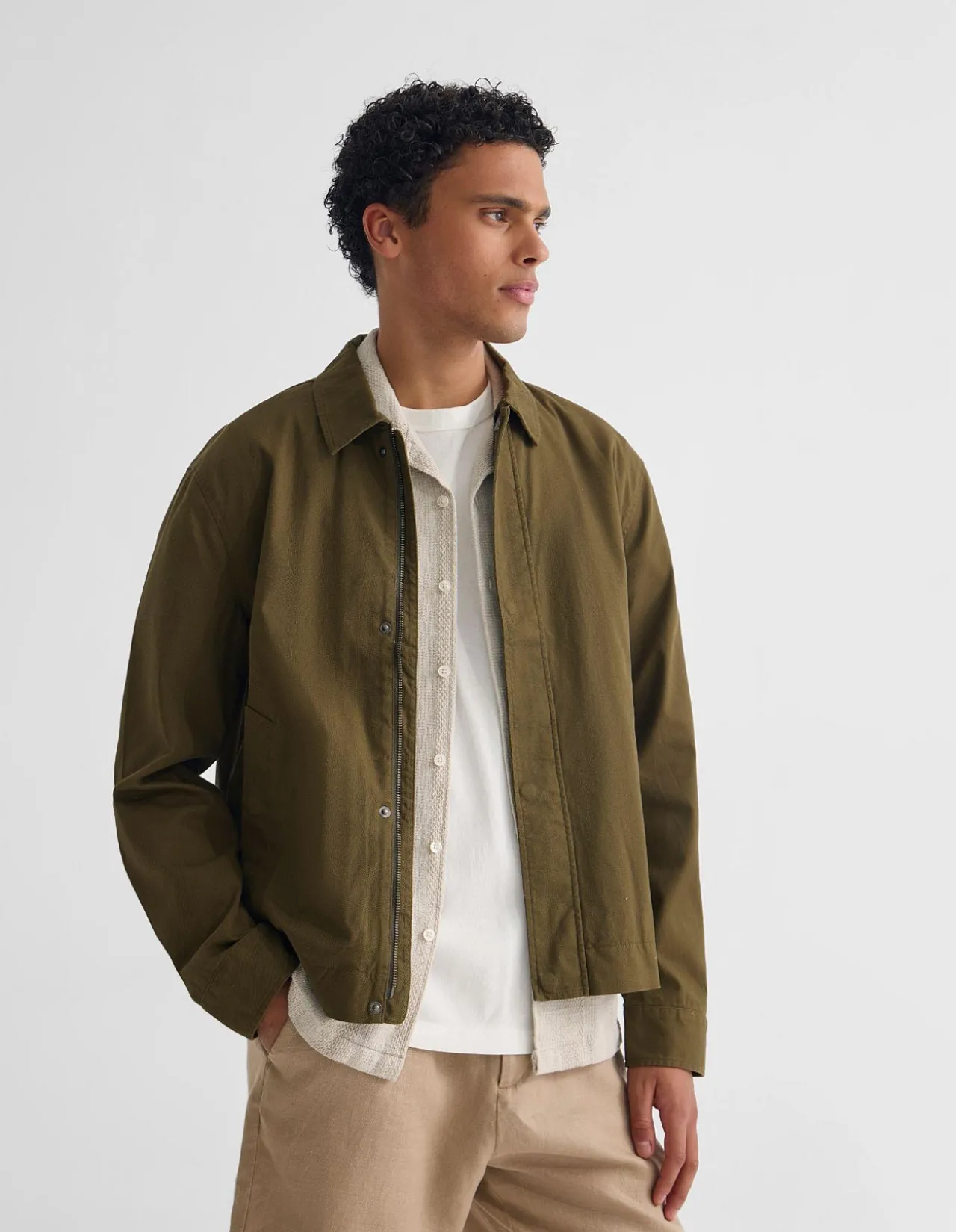 JAMES STRETCH COTTON JACKET