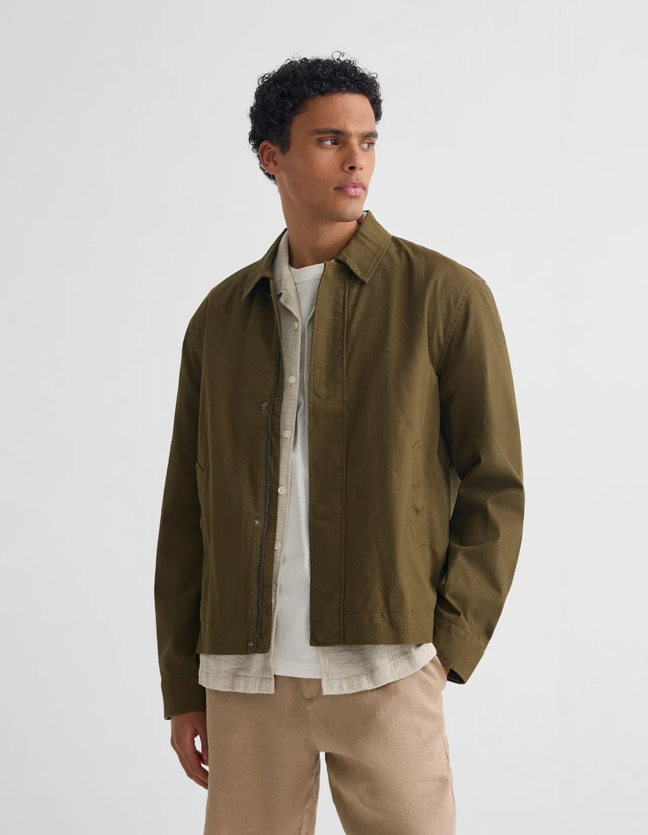 JAMES STRETCH COTTON JACKET