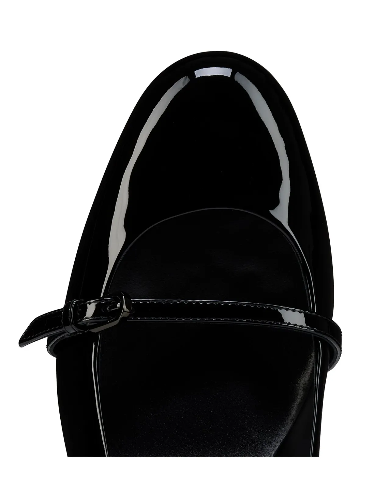 JANE NINA PUMP 55MM PATENT LINING BLACK