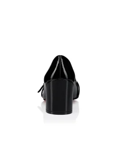 JANE NINA PUMP 55MM PATENT LINING BLACK