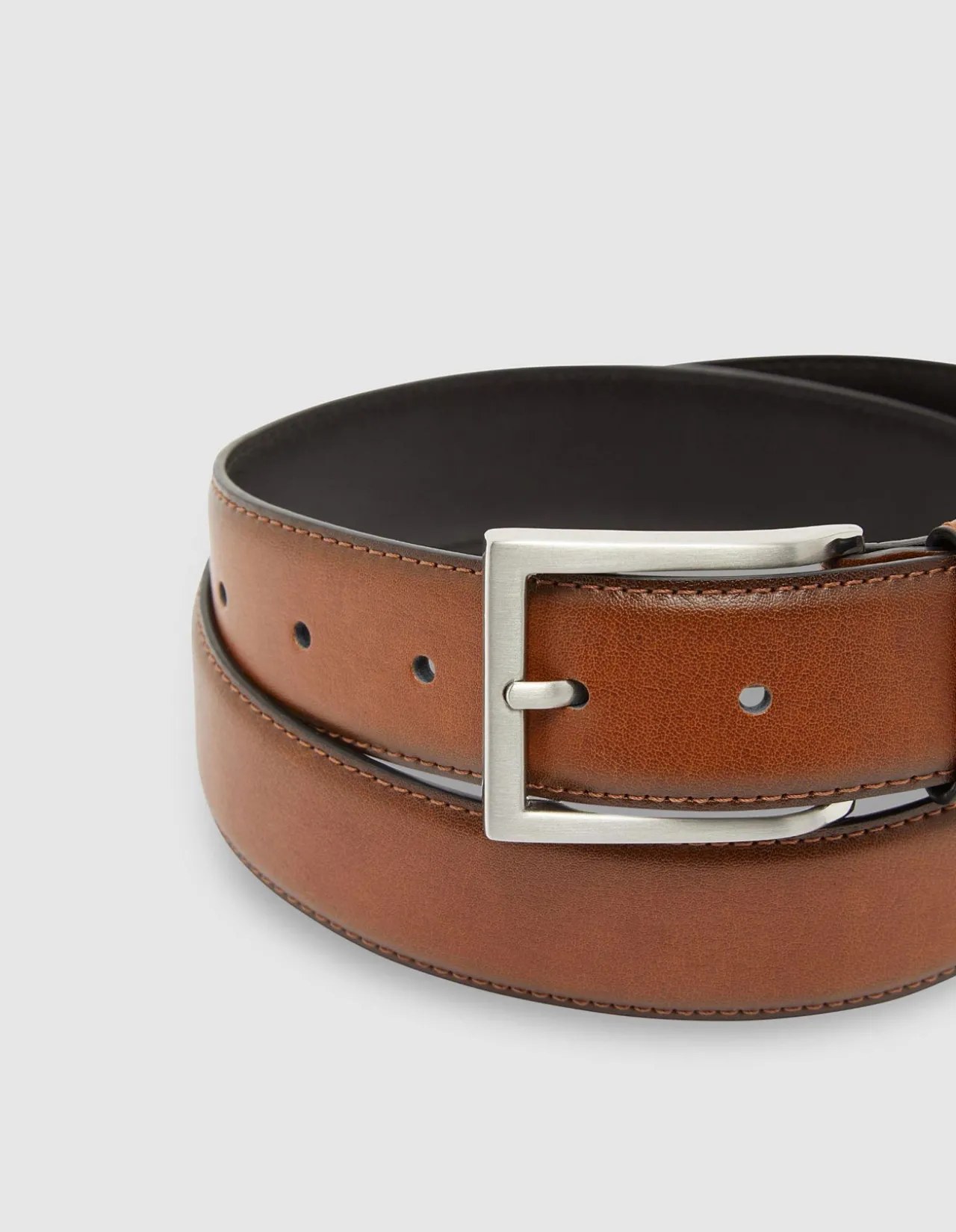 JARRED LEATHER BELT