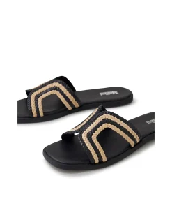 Jasinta Woven Strap Flat Sandals