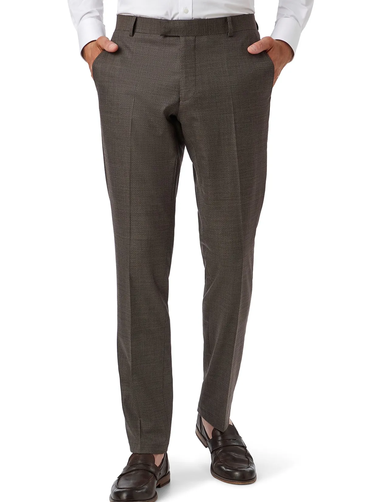 JB CHOC STRETCH SUIT TROUSER