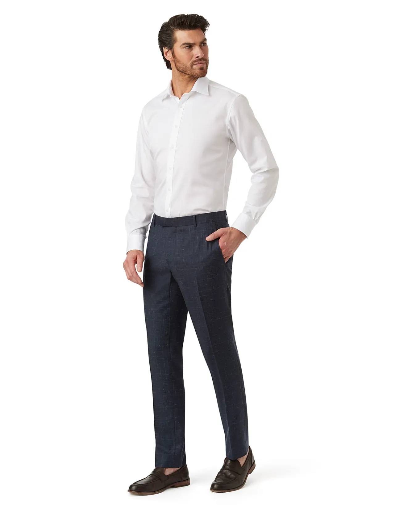 JB TEXTURED SUIT TROUSER