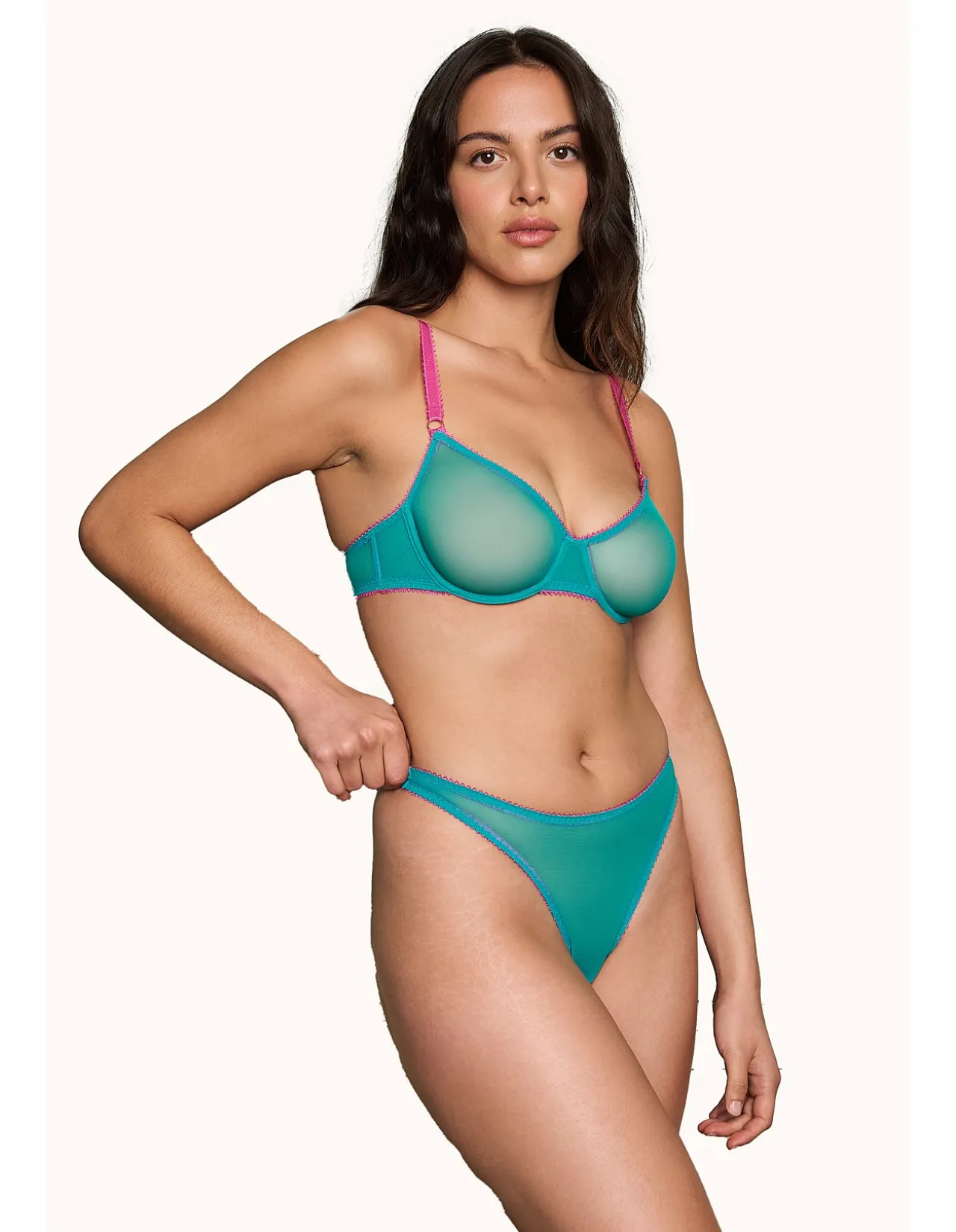 JEAN CLEAN TULLE UNDERWIRE BRA