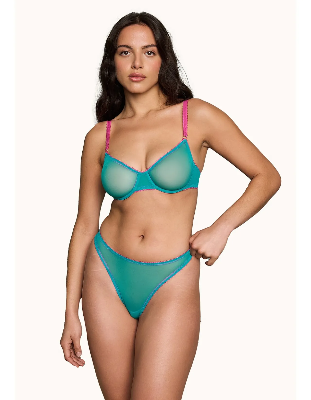 JEAN CLEAN TULLE UNDERWIRE BRA