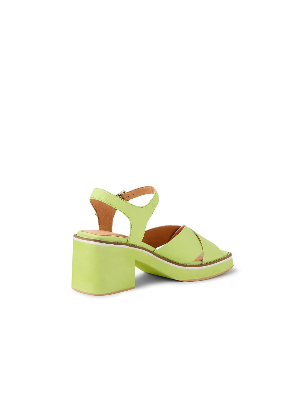 Jemi Square Toe Block Heel Sandals