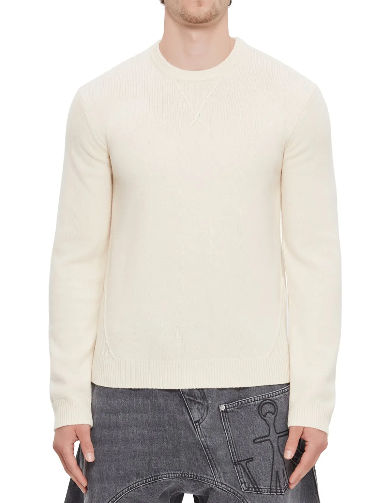 JERSEY DETAIL JUMPER