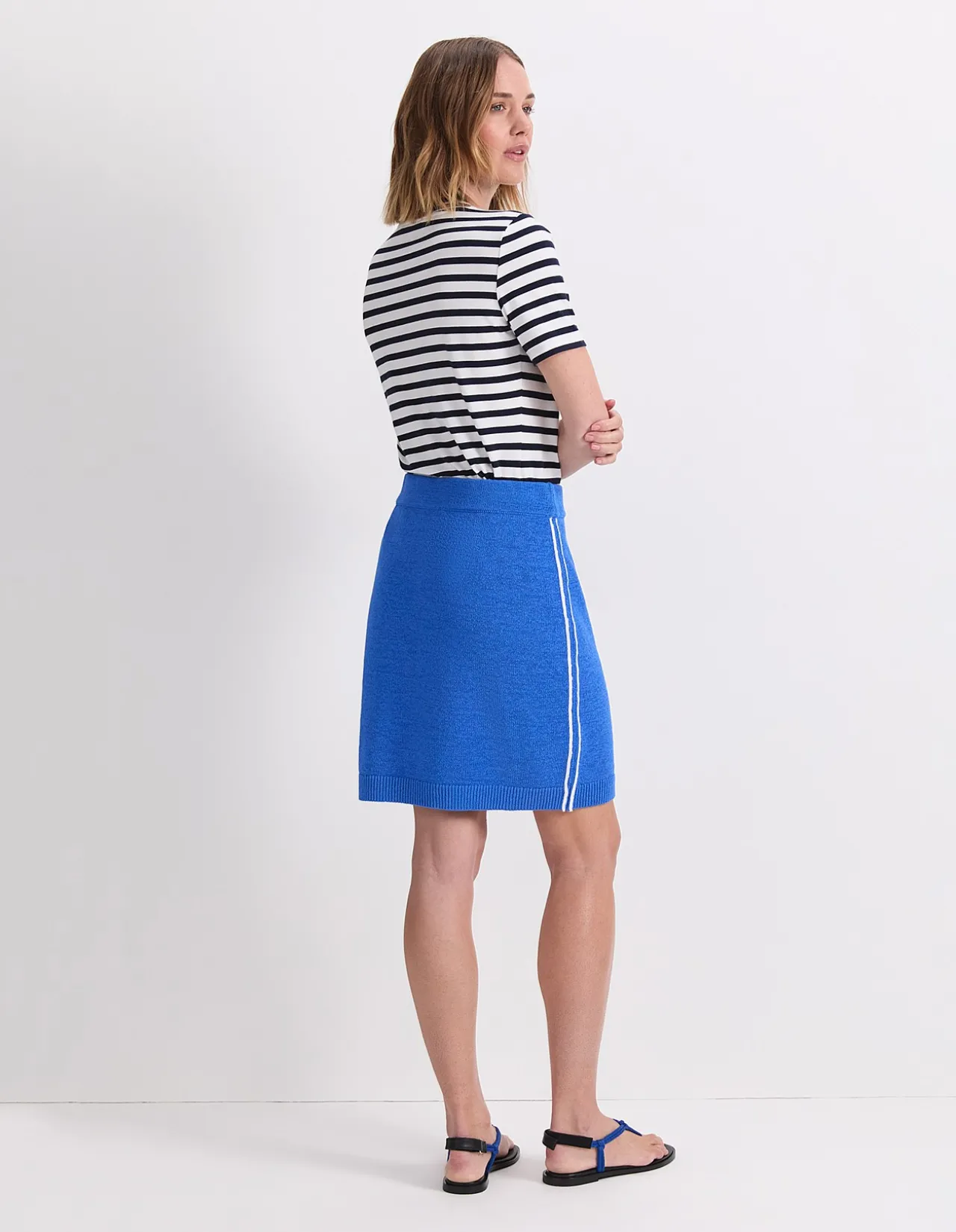 JOSIE TAPE YARN KNIT SKIRT
