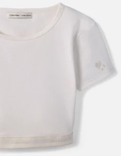 Jung Kook for Calvin Klein Heritage Cotton Lightly Lined T-Shirt Bralette