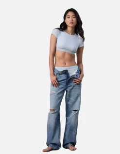 Jung Kook for Calvin Klein Heritage Cotton Lightly Lined T-Shirt Bralette