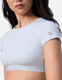 Jung Kook for Calvin Klein Heritage Cotton Lightly Lined T-Shirt Bralette