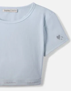 Jung Kook for Calvin Klein Heritage Cotton Lightly Lined T-Shirt Bralette
