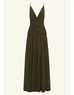 Juno Gathered Bodice Maxi Dress