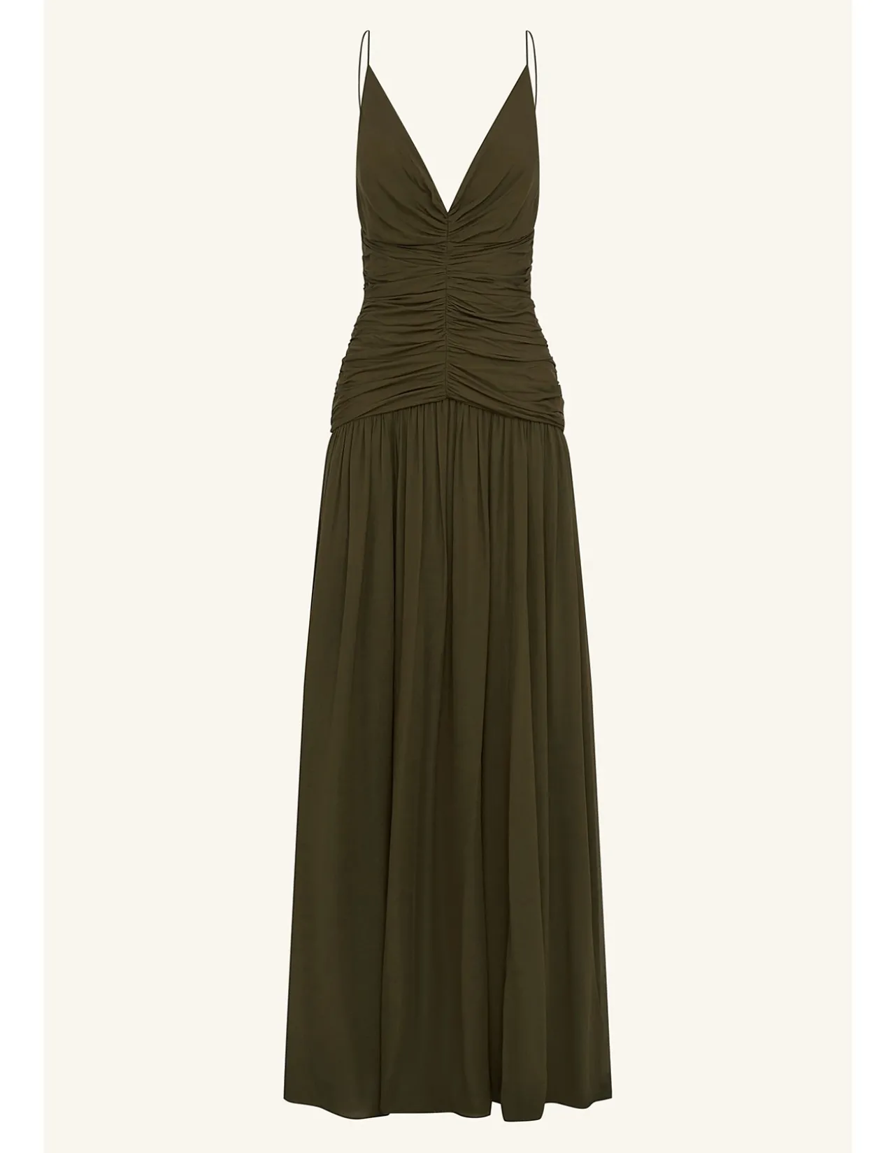 Juno Gathered Bodice Maxi Dress