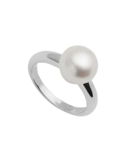 Kaia Silver Pearl Ring