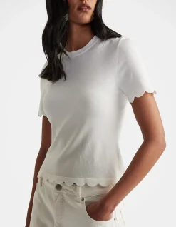 KAI SCALLOP EDGE TEE