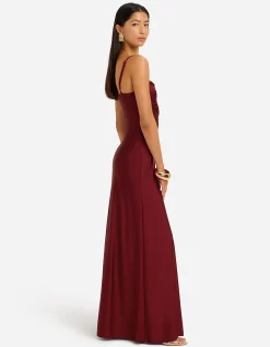 KALENA PLUNGE MAXI DRESS