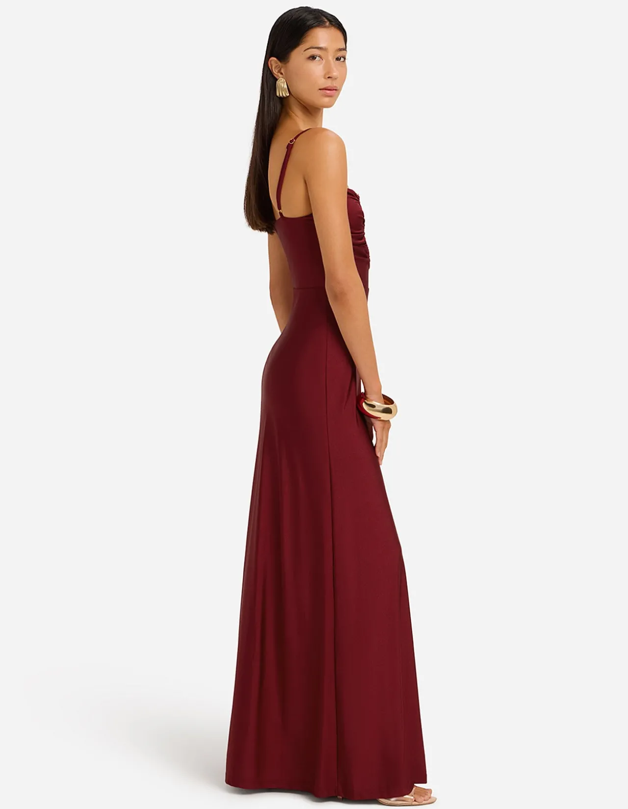 KALENA PLUNGE MAXI DRESS