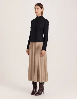 KARLA WOOL FITTED BIKER