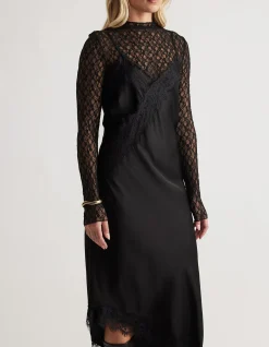 KARLA LACE MIDI DRESS